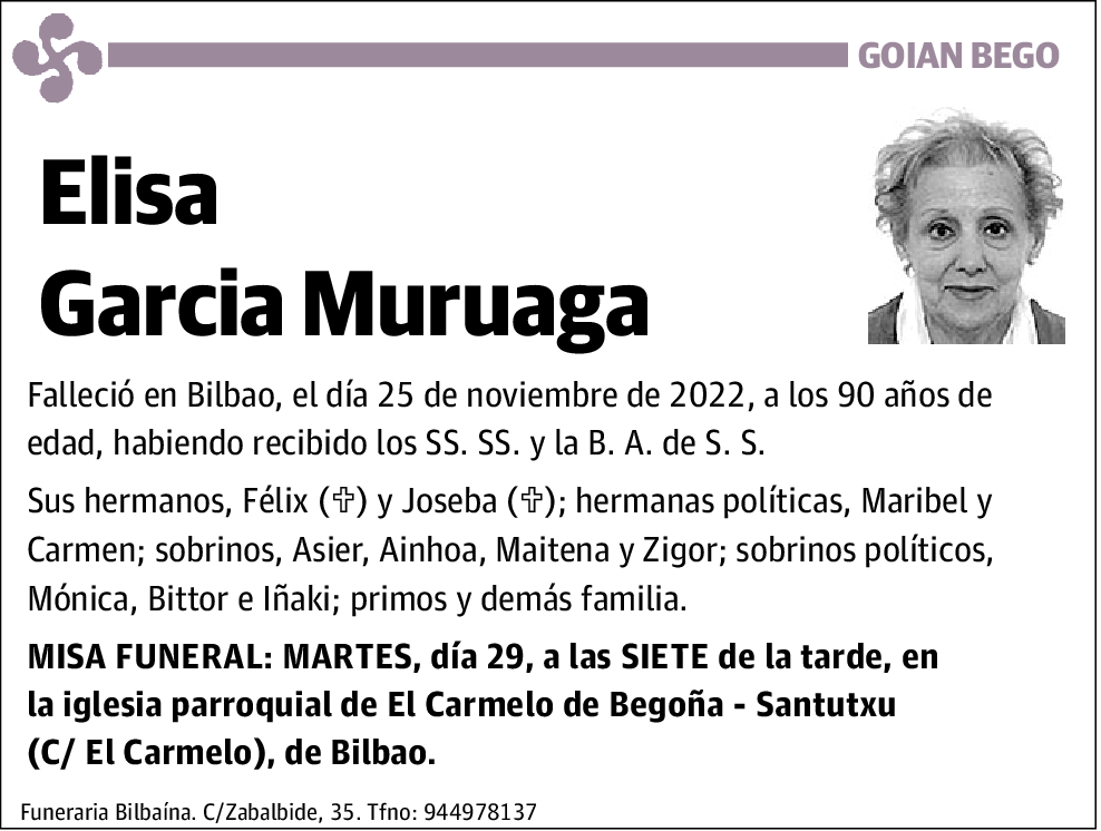 Elisa Garcia Muruaga