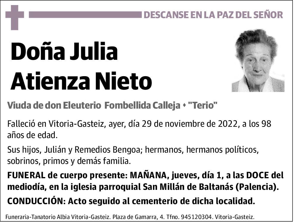 Julia Atienza Nieto