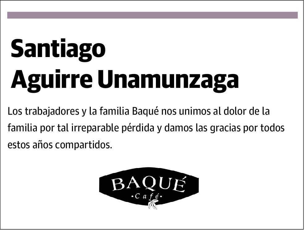 Santiago Aguirre Unamunzaga