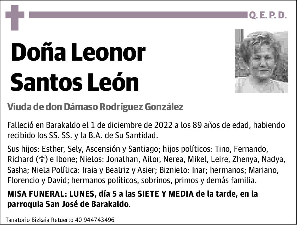 Leonor Santos Leon