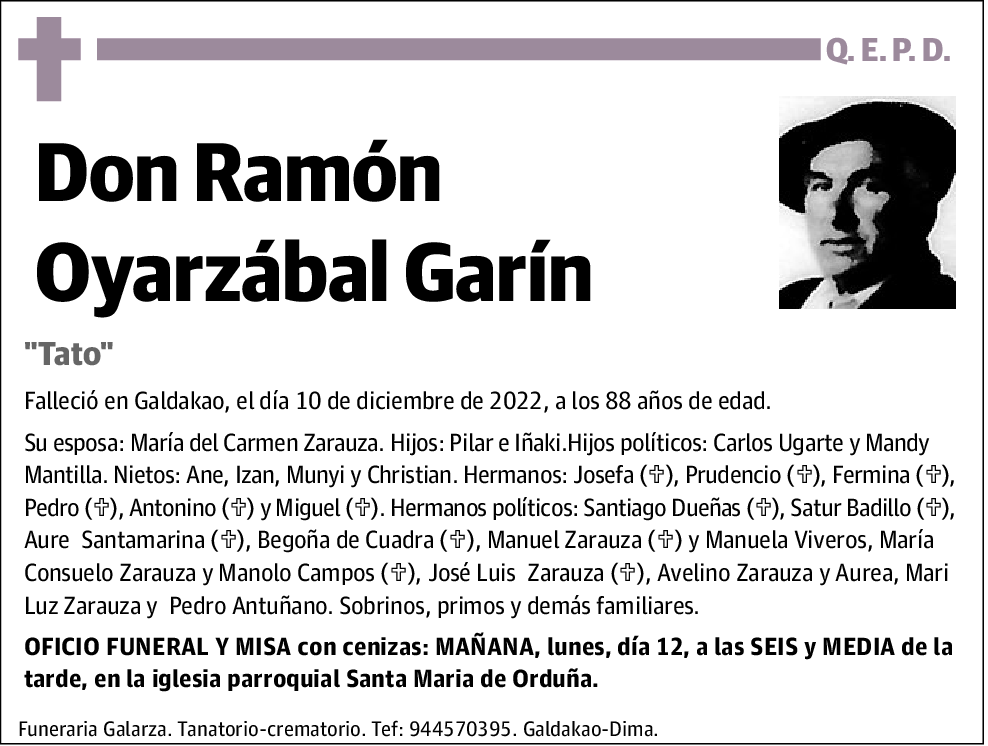 Ramón Oyarzábal Garín