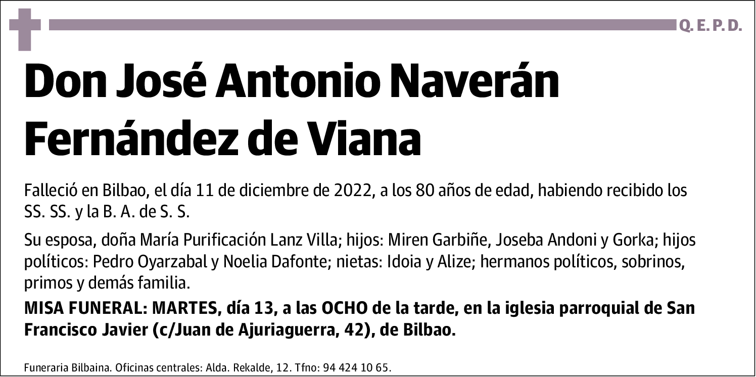 José Antonio Naverán Fernández de Viana
