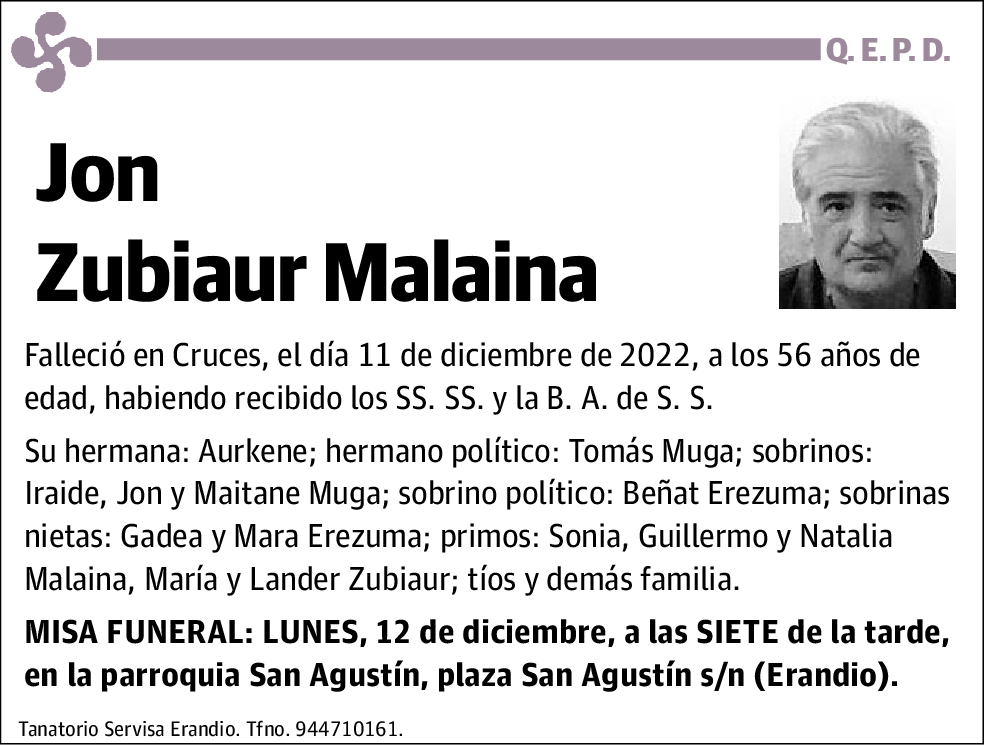 Jon Zubiaur Malaina