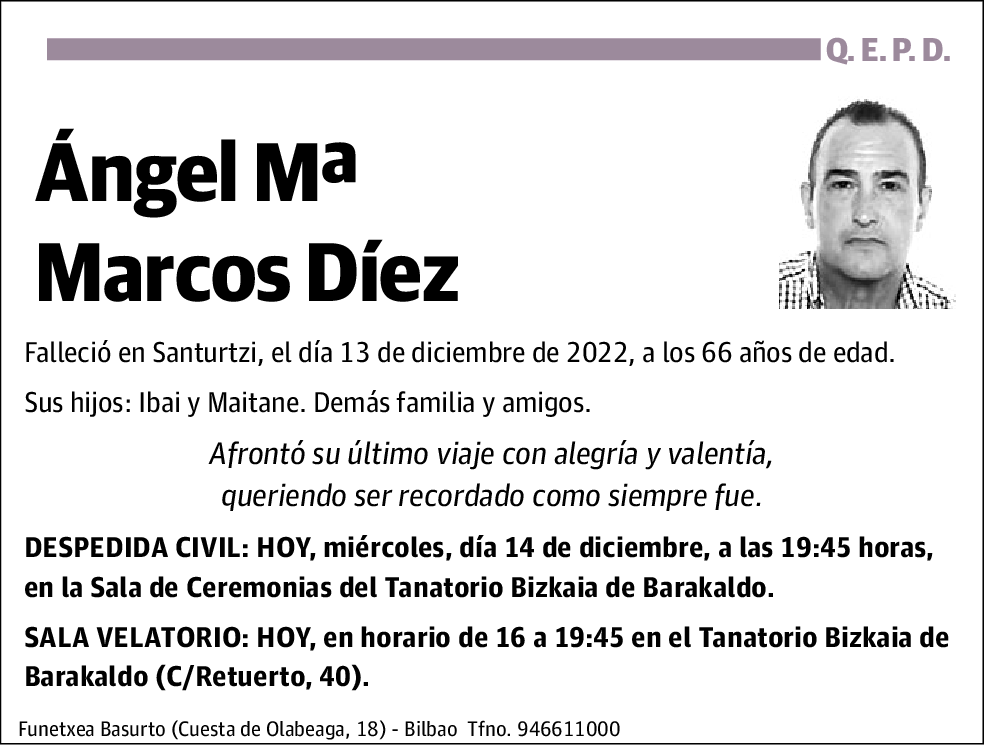 Ángel María Marcos Díez
