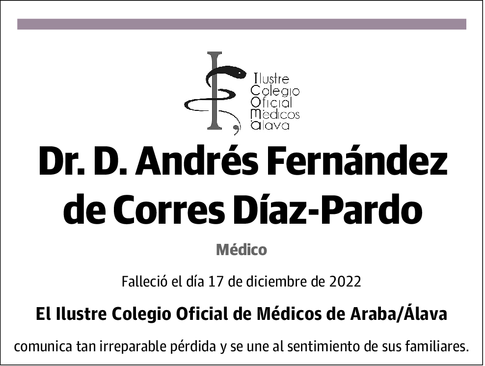 Andrés Fernández De Corres Díaz-Pardo