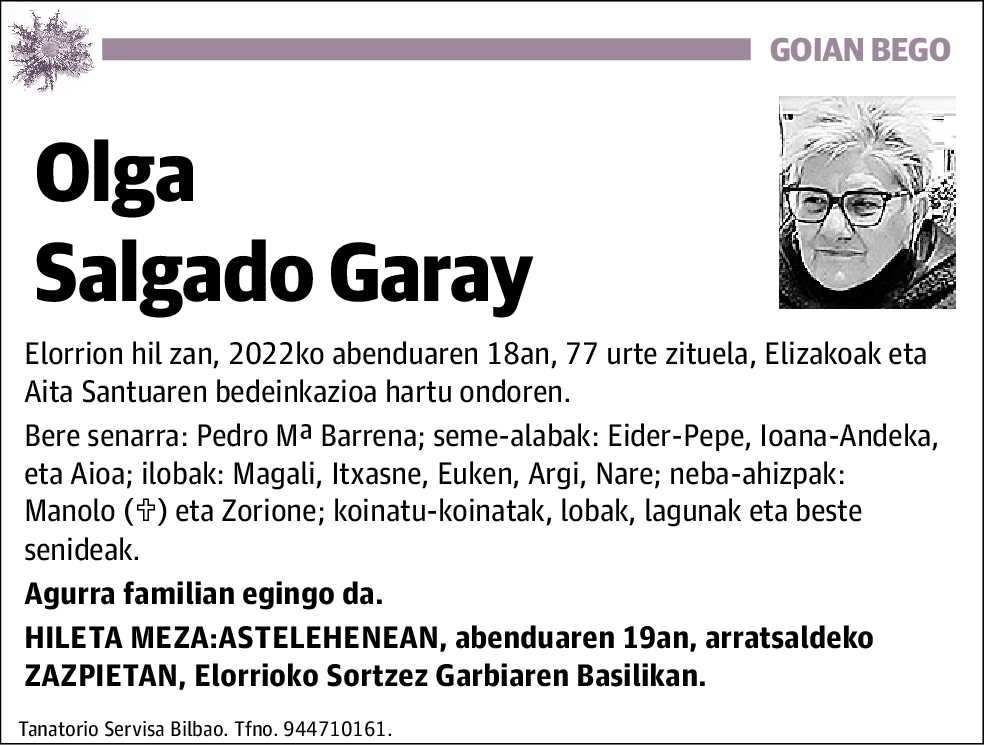 Olga Salgado Garay