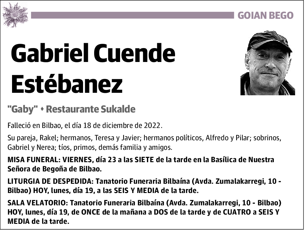 Gabriel Cuende Estébanez