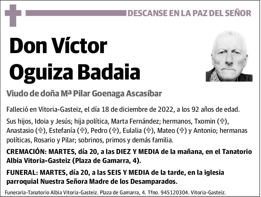 Víctor Oguiza Badaia