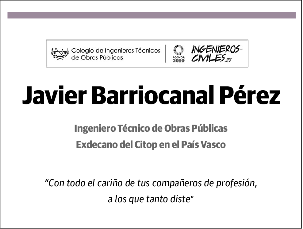 Barriocanal Pérez Javier