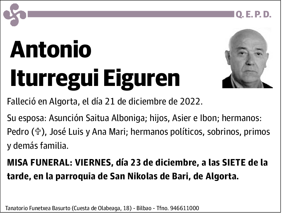 Antonio Iturregui Eiguren