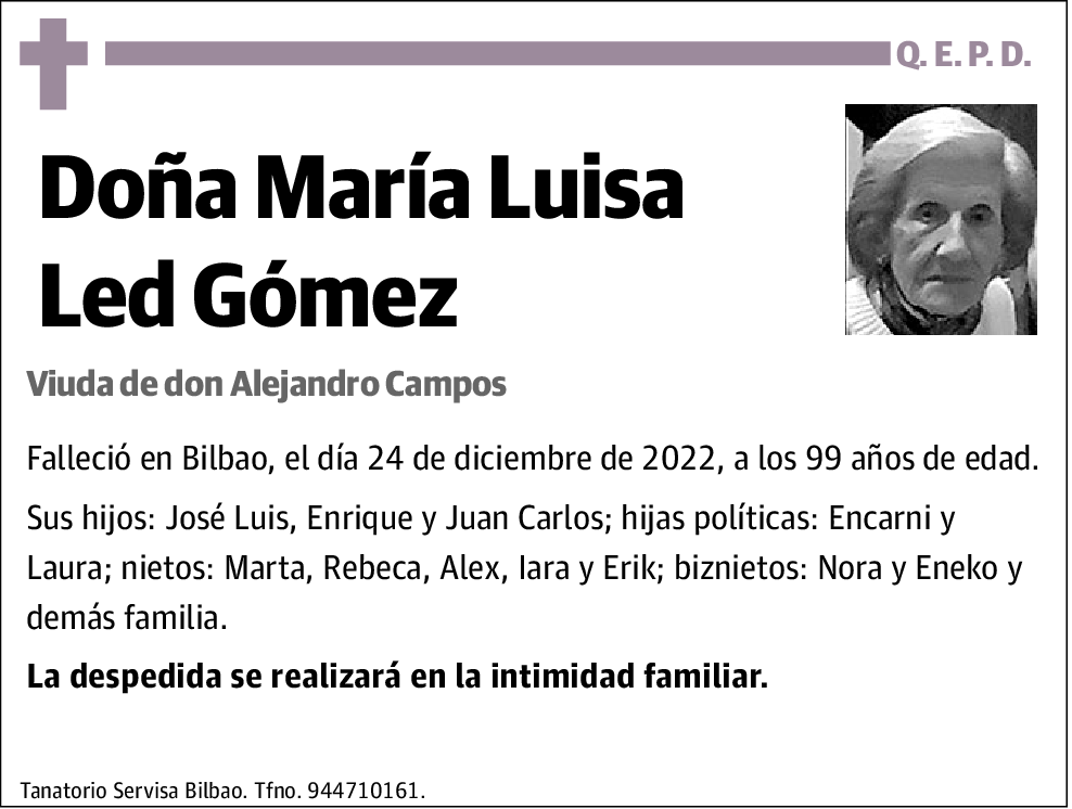 María Luisa Led Gómez