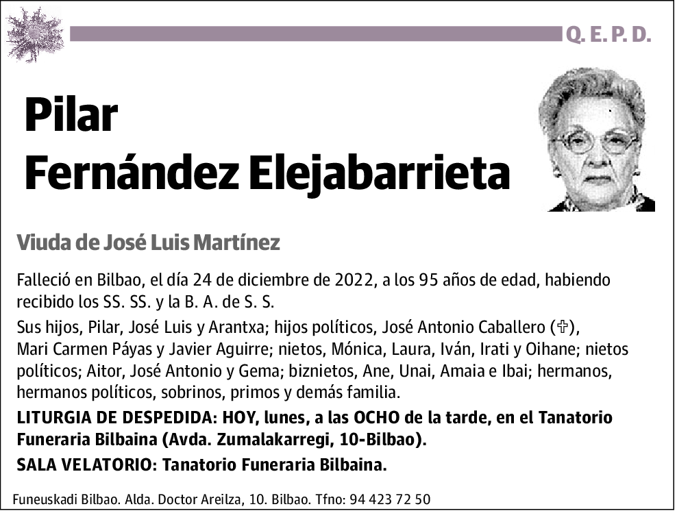 Pilar Fernández Elejabarrieta