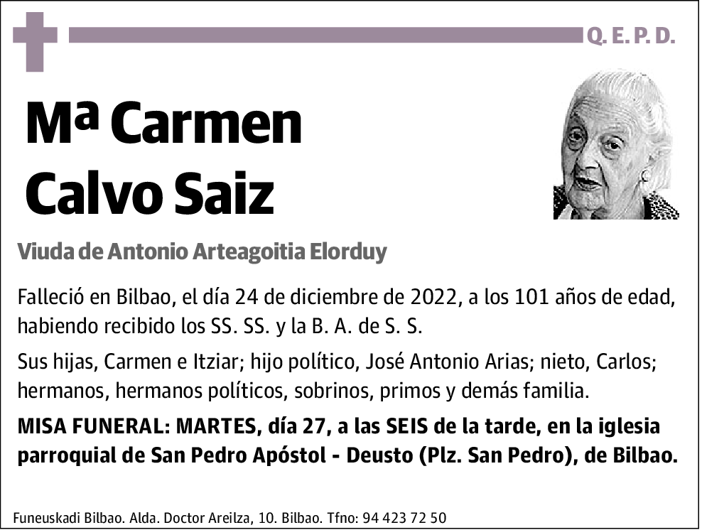 Mª Carmen Calvo Saiz