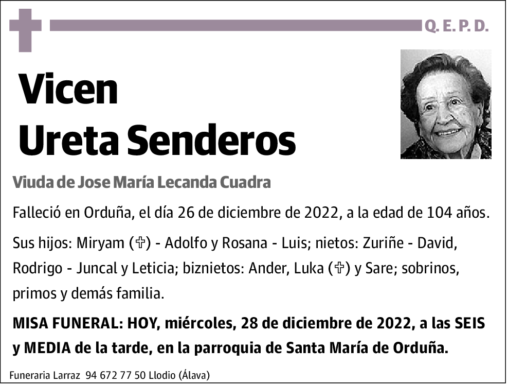 Vicen Ureta Senderos