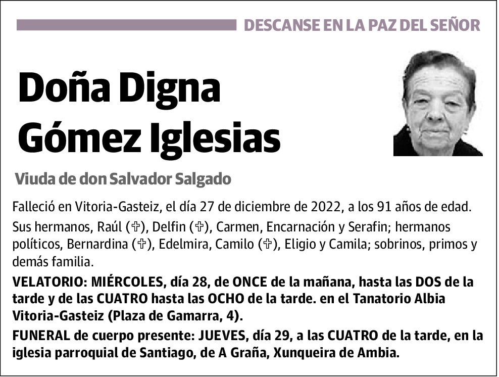 Digna Gómez Iglesias
