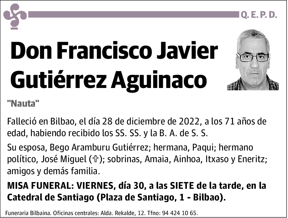 Francisco Javier Gutiérrez Aguinaco