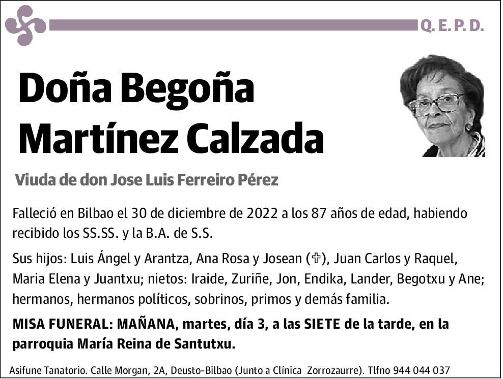 Begoña Martínez Calzada