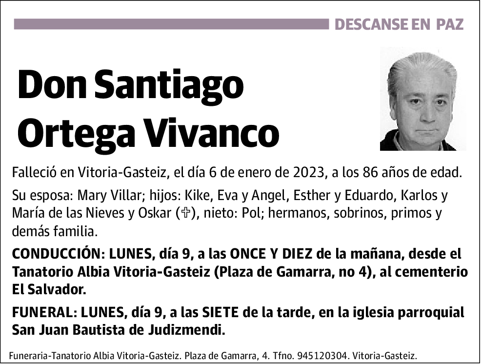Santiago Ortega Vivanco