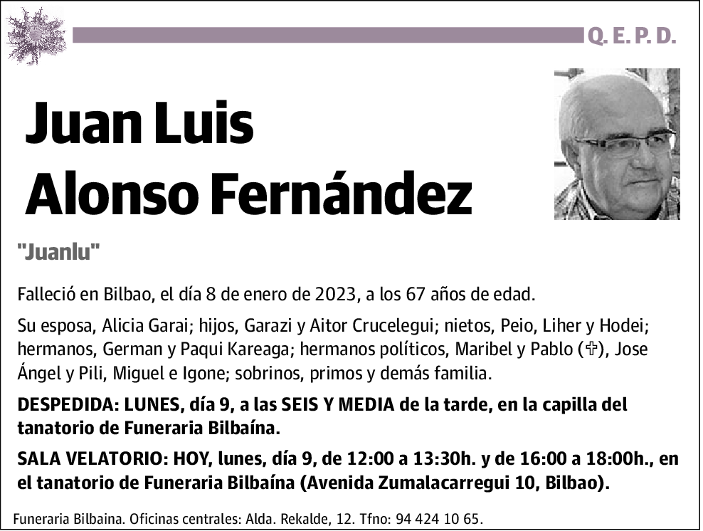 Juan Luis Alonso Fernández