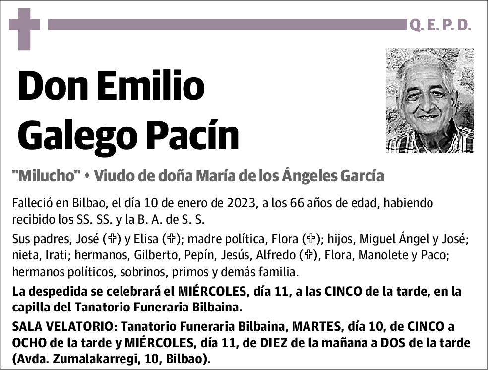 Emilio Galego Pacín