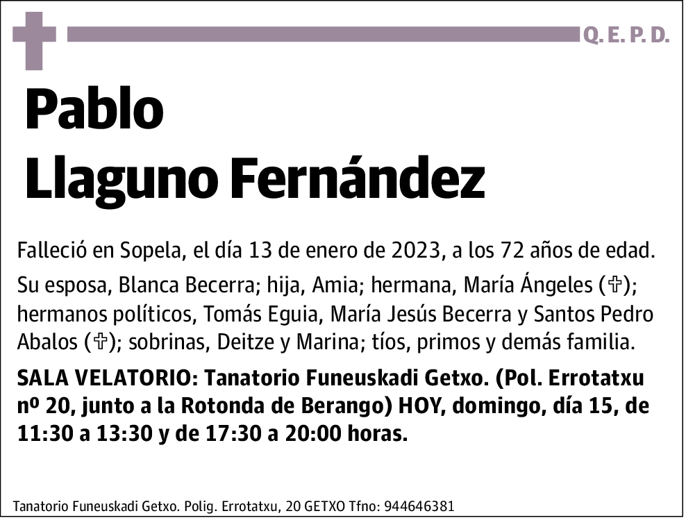 Pablo Llaguno Fernández