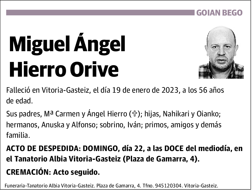 Miguel Ángel Hierro Orive
