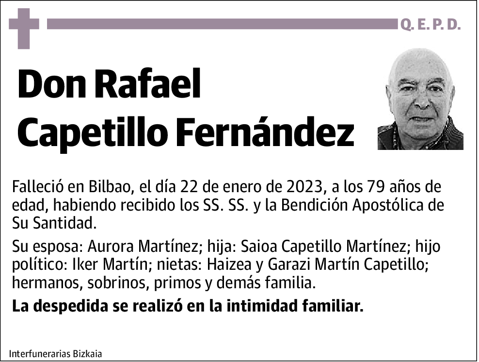 Rafael Capetillo Fernández