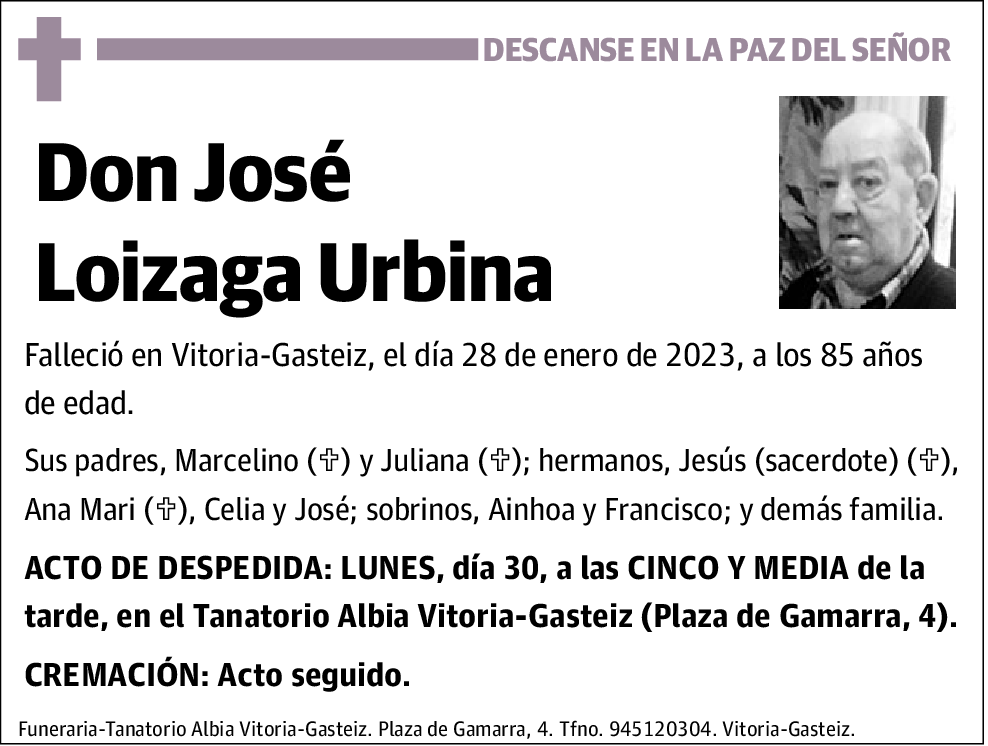 José Loizaga Urbina