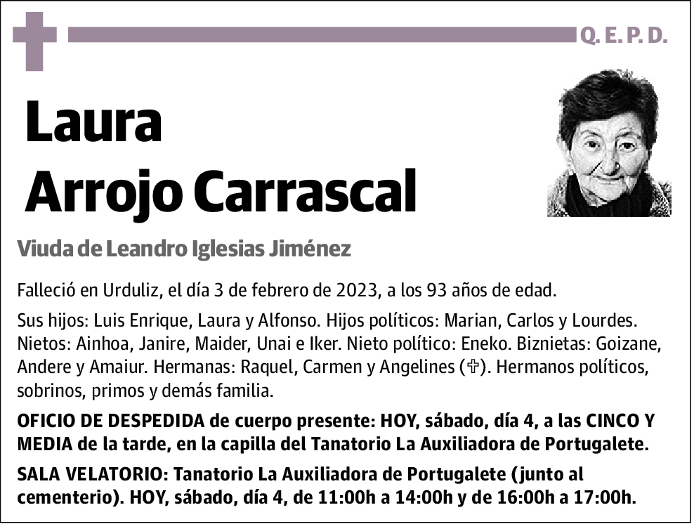 Laura Arrojo Carrascal