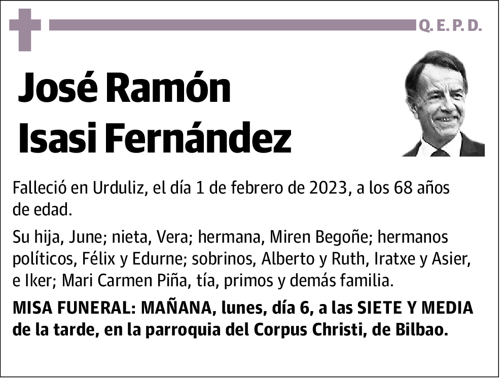 José Ramón Isasi Fernández