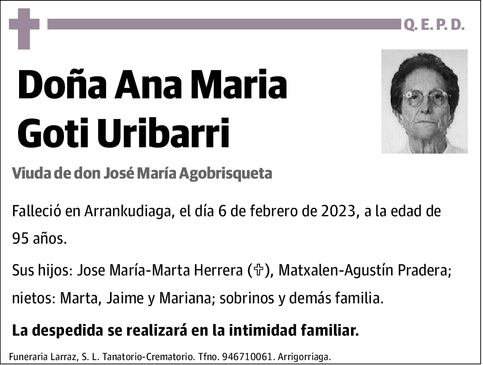 Ana Maria Goti Uribarri