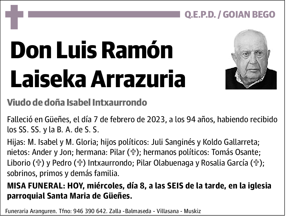 Luis Laiseca Arrazuria