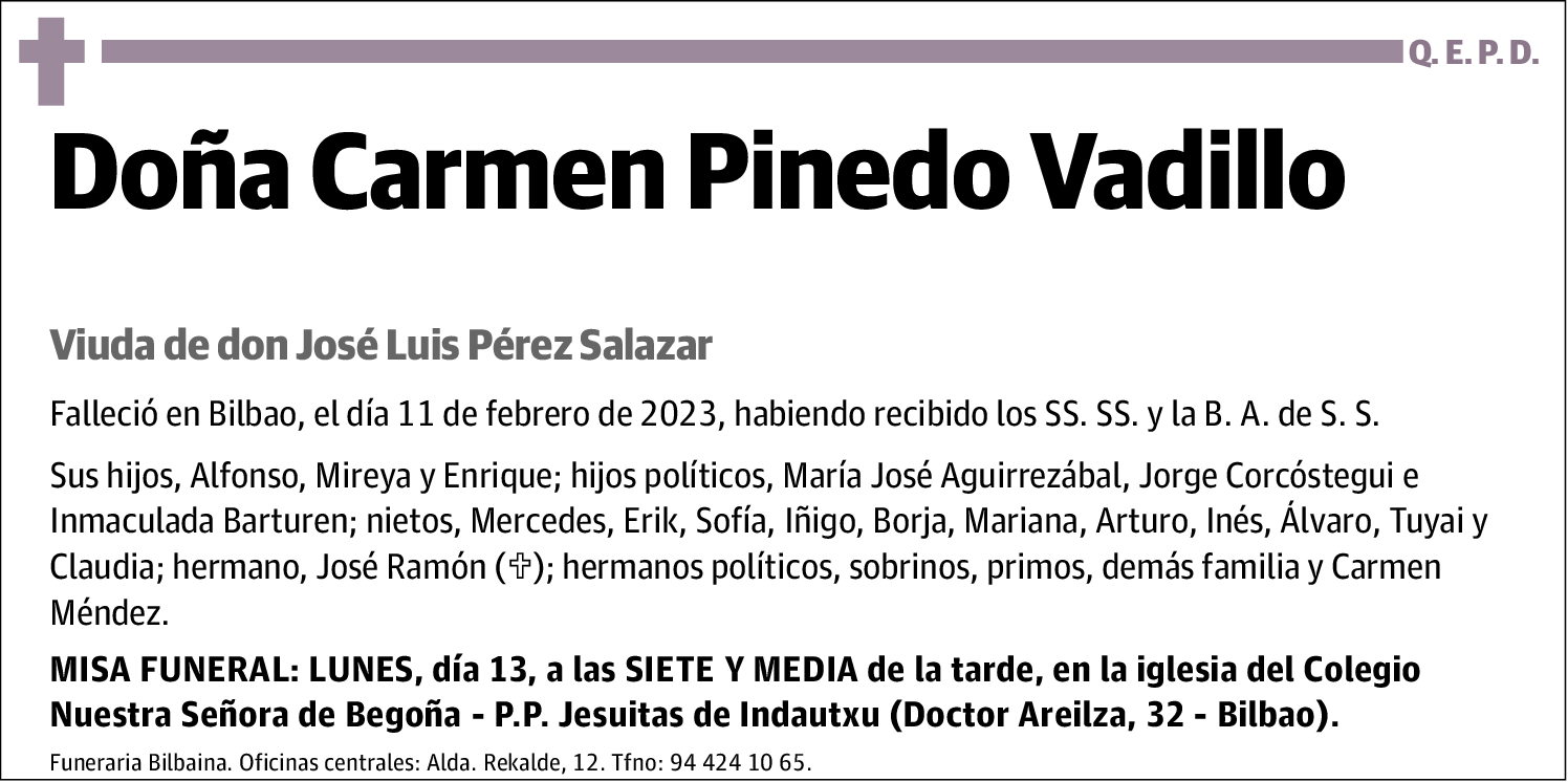 Carmen Pinedo Vadillo