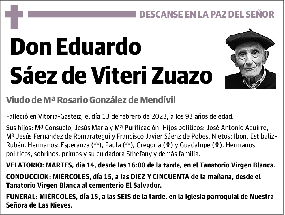 Eduardo Sáez de Viteri Zuazo