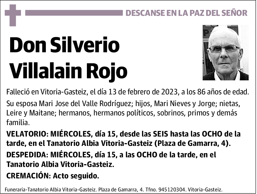 Silverio Villalain Rojo