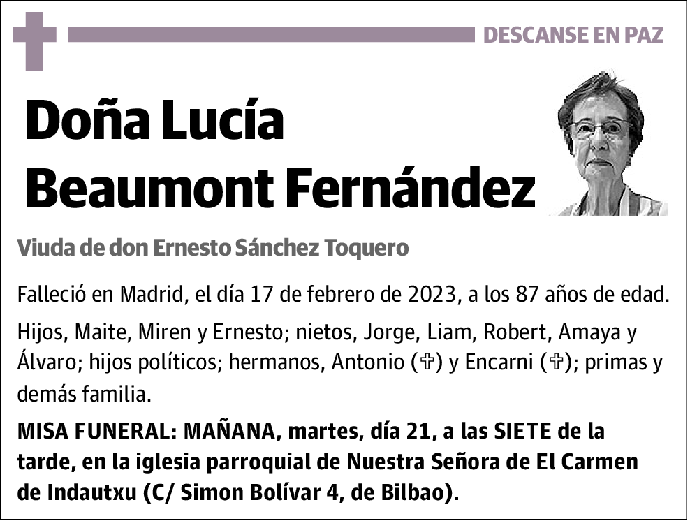 Lucía Beaumont Fernández