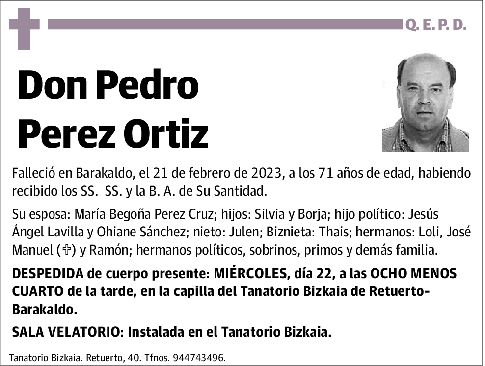 Pedro Perez Ortiz