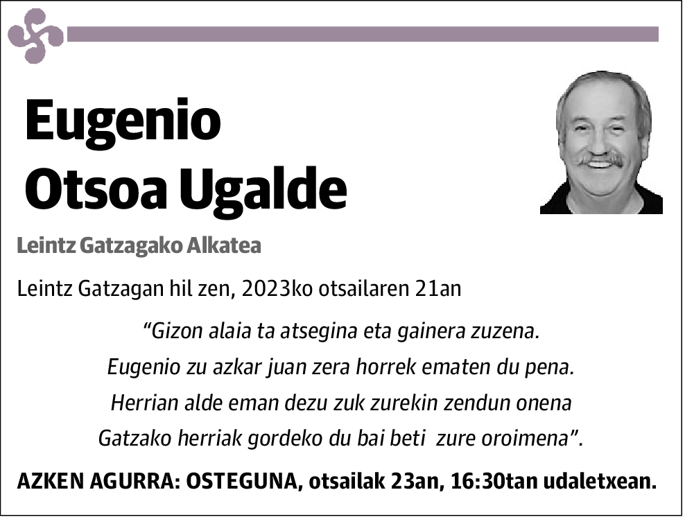 Eugenio (Herriak) Otsoa Ugalde