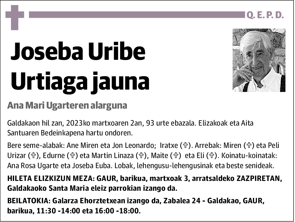 Joseba Uribe Urtiaga