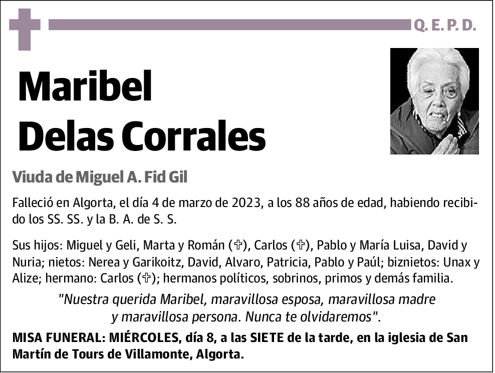 Maribel Delas Corrales