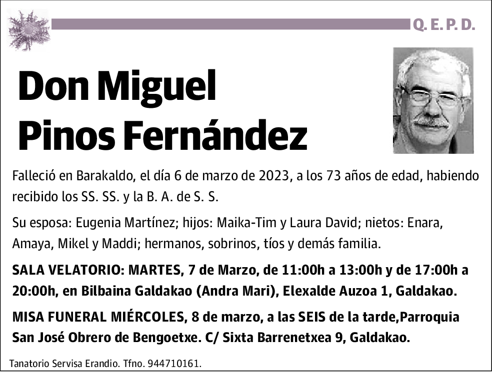Miguel Pinos Fernández