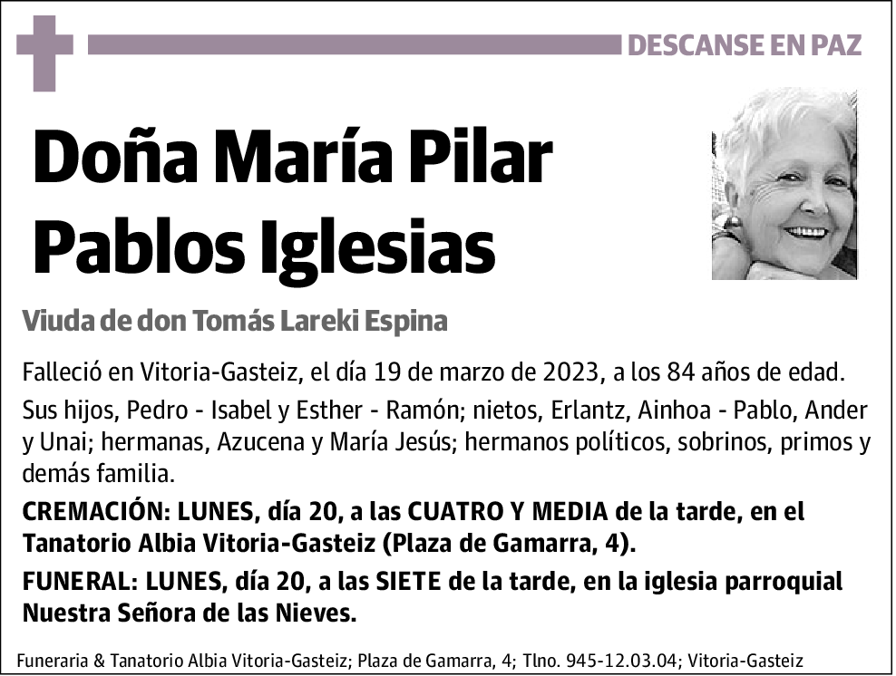 María Pilar Pablos Iglesias