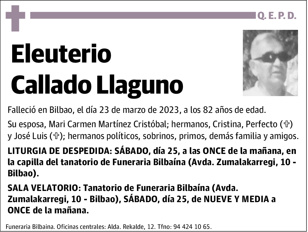 Eleuterio Callado Llaguno