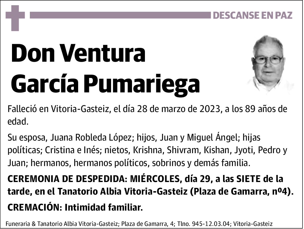 Ventura Garcia Pumariega