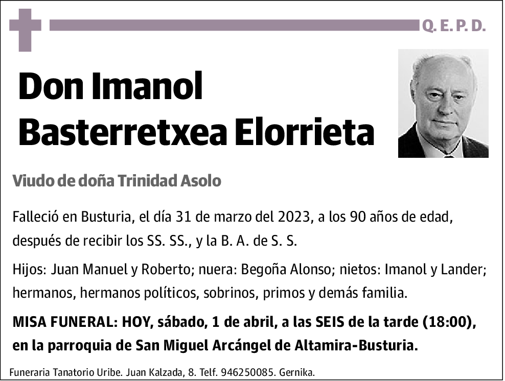 Imanol Basterretxea Elorrieta