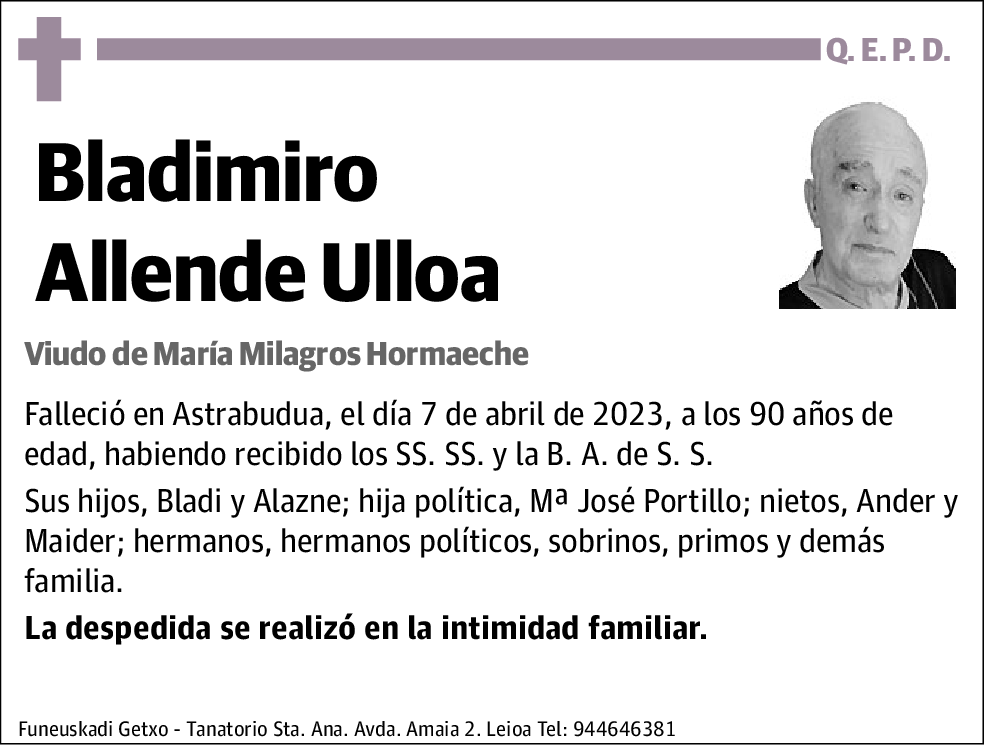 Bladimiro Allende Ulloa