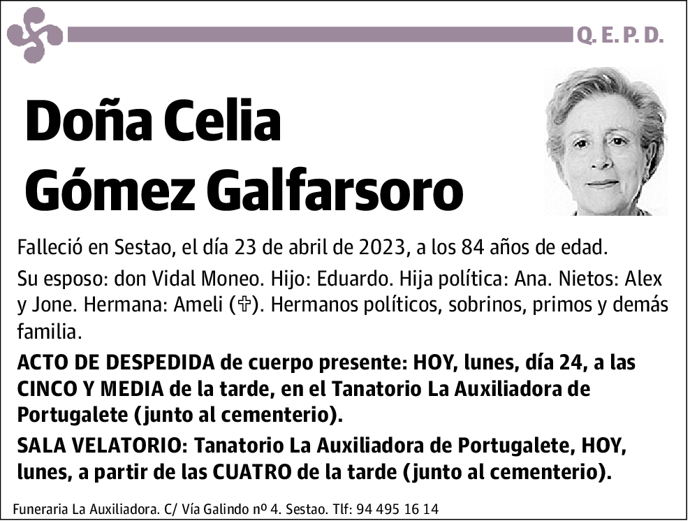 Celia Gómez Galfarsoro