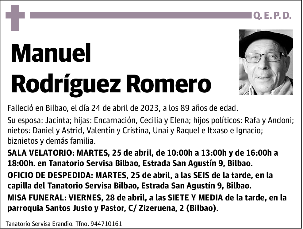 Manuel Rodriguez Romero