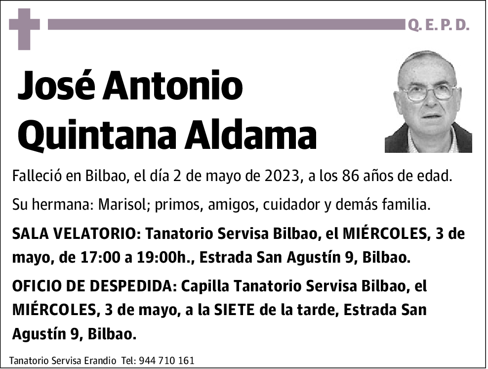 Jose Antonio Quintana Aldama