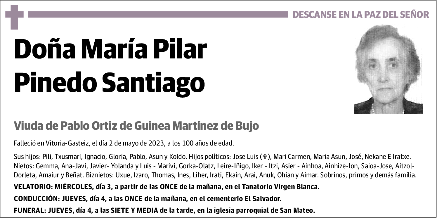 Maria Pilar Pinedo Santiago